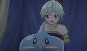 weakest tamer anime episode 8 ivy showing slime to other characters