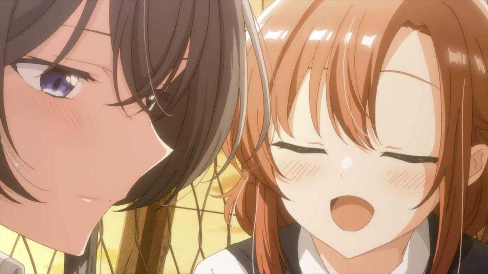 Himari Kino and Yori Asanagi in Whisper Me a Love Song Anime