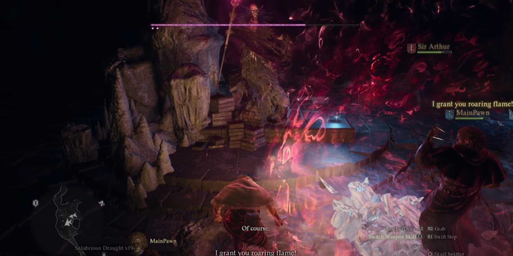 Wight in Waterfall Cave in Dragon's Dogma 2