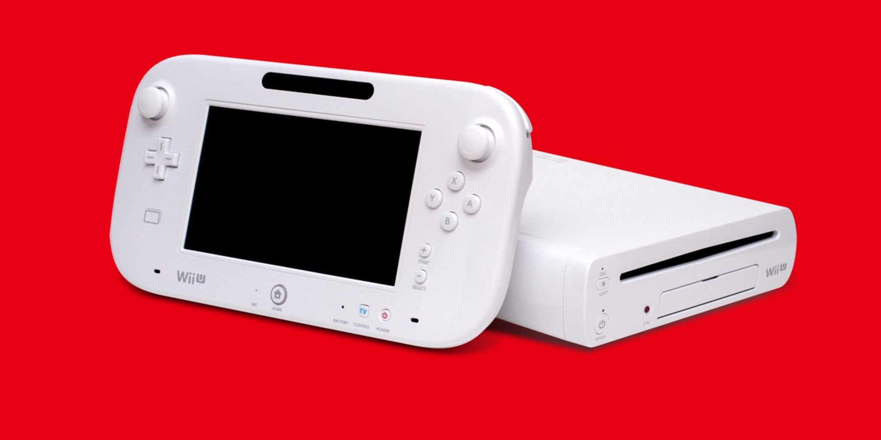 wii-u-white-console-gamepad-red-background