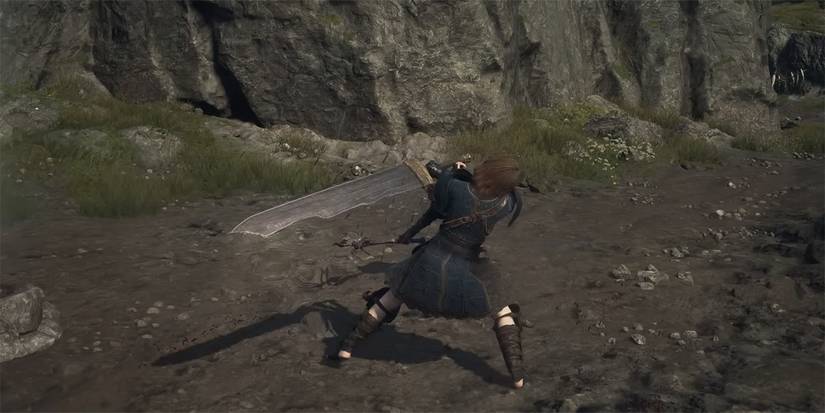 The Arisen using Windstorm Slash in Dragon's Dogma 2