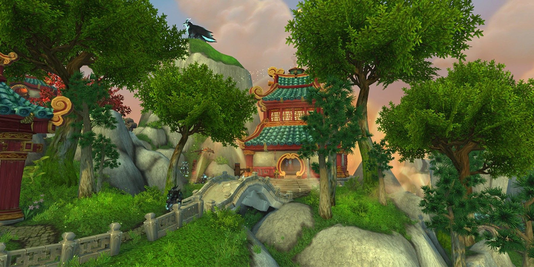 an infinite dragon hiding out in pandaria from wow