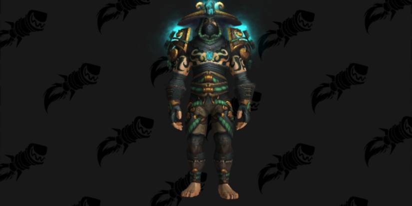 World of Warcraft human wearing the Fire-Charm Vestments Transmog