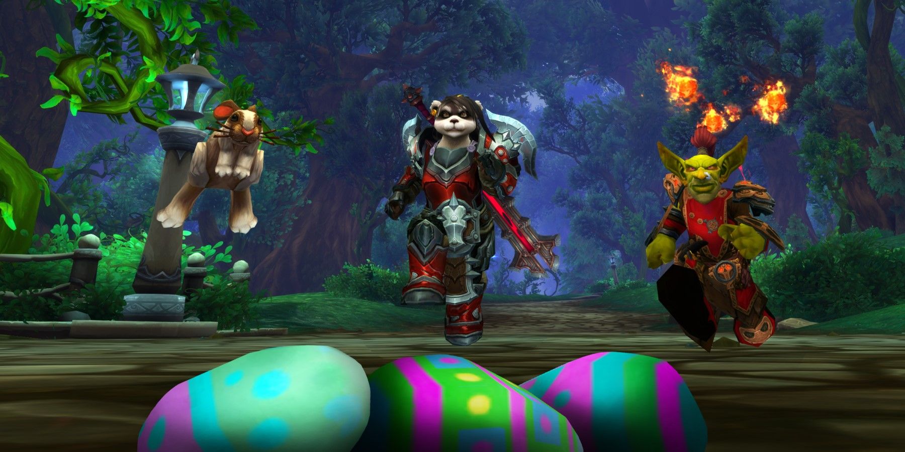 Для полной разблокировки новой пасхальной игрушки World of Warcraft Noblegarden требуется шесть лет