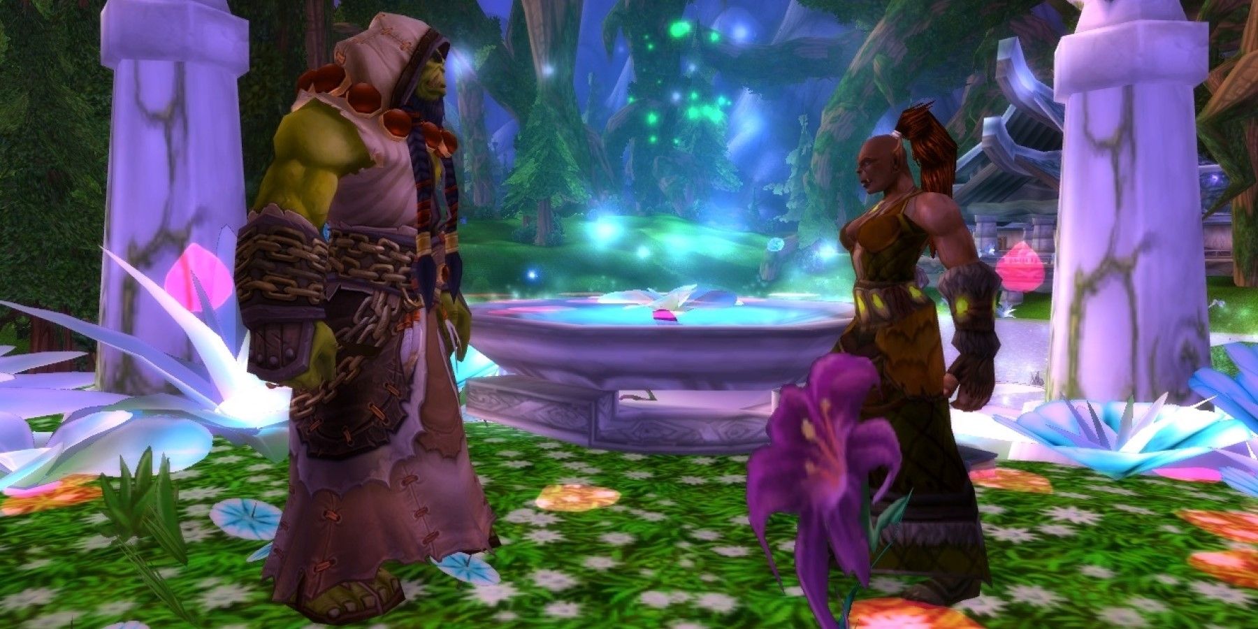 thrall and aggra's marriage from wow cataclysm
