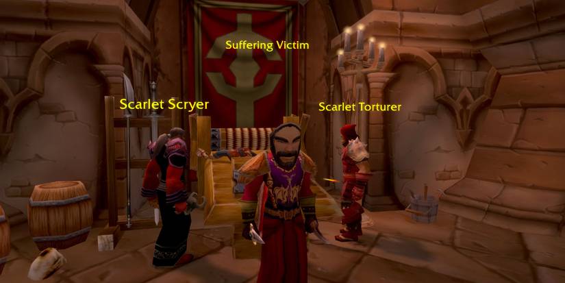 WoW SoD Best 40 to 50 Leveling Dungeons Scarlet Monastery