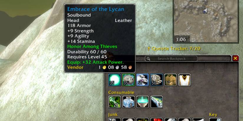 WoW SoD Embrace of the Lycan Armor Stats Effects