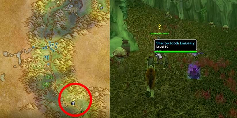 WoW SoD The Wild Gods Quest Start Location