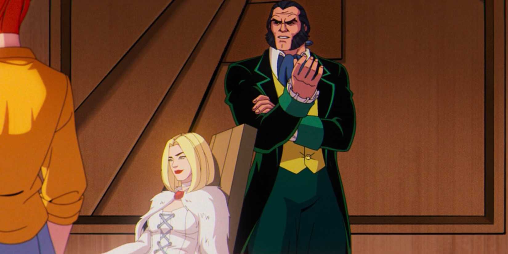 x-men 97 episode 5 emma frost and sebastian shaw