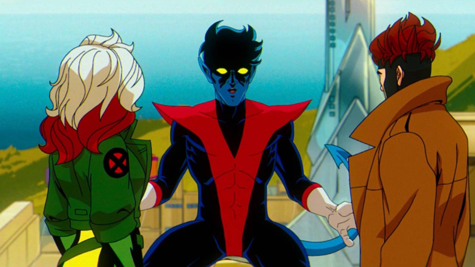 x-men 97 episode 5rogue nightcrawler and gambit in genosha
