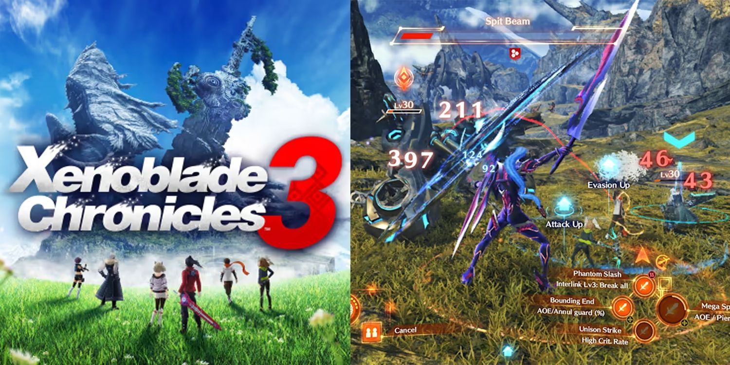 Xenoblade Chronicles 3 Fight Gameplay