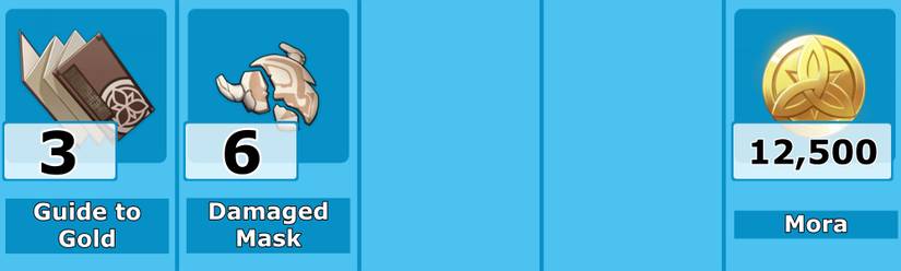 Xingqiu Level 2 Talent Materials - Genshin Impact