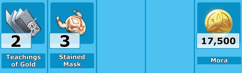 Xingqiu Level 3 Talent Materials - Genshin Impact