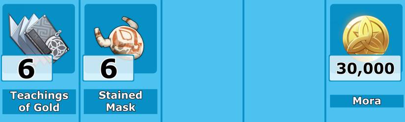 Xingqiu Level 5 Talent Materials - Genshin Impact