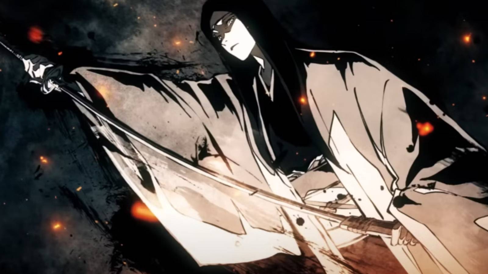 Yachiro Unohana As the First Captain Of Squad 11 in Bleach's special ending