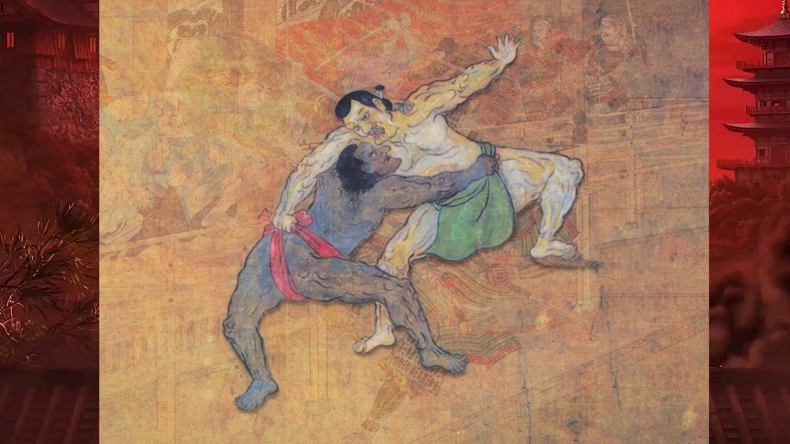 Yasuke Black Samurai Painting Assassin's Creed Red