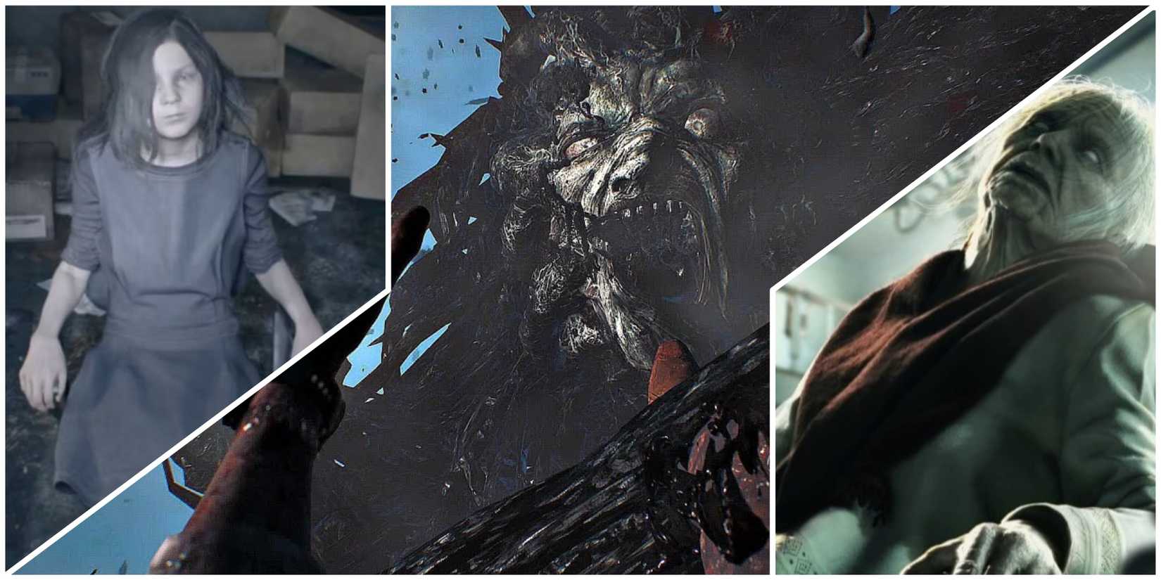 Young, Old and Monster Eveline in Resident Evil 7 BioHazard