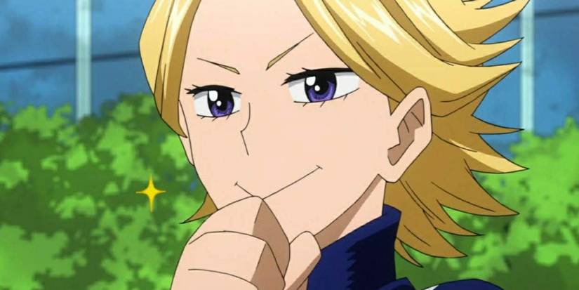 Yuga Aoyama thinking in My Hero Academia