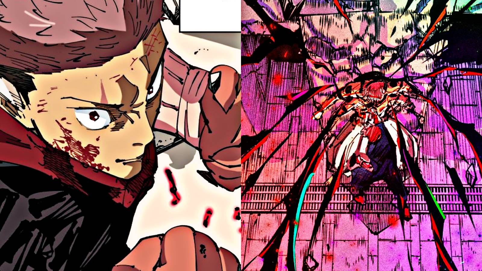 yuji awakens vs sukuna jujutsu kaisen jjk 256