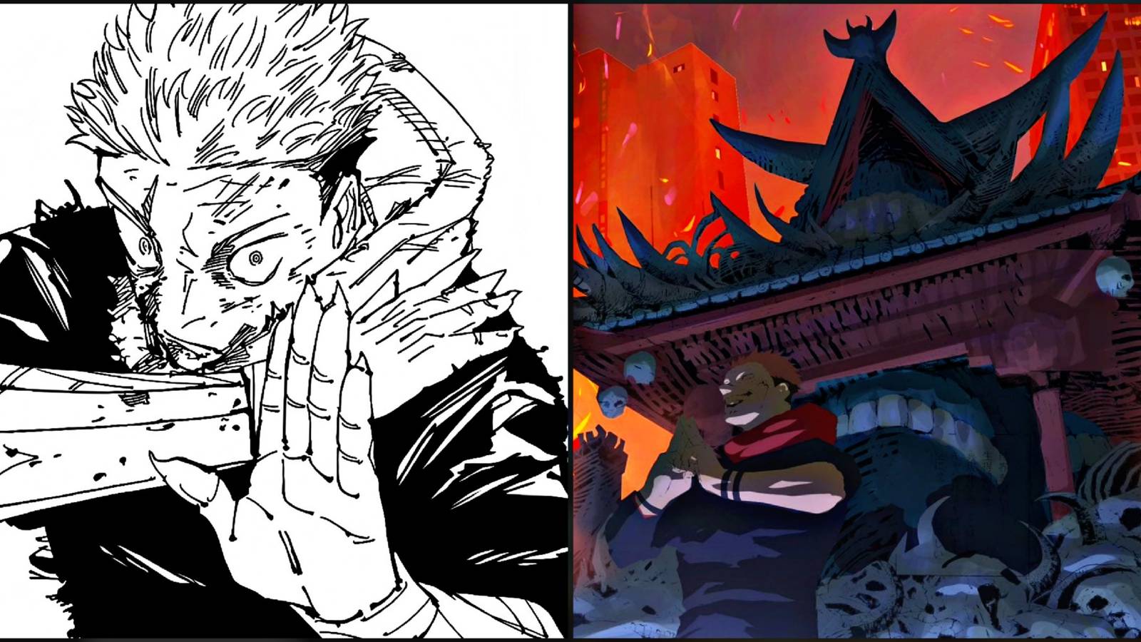 Yuji Itadori Shrine Cursed Technique JJK-1