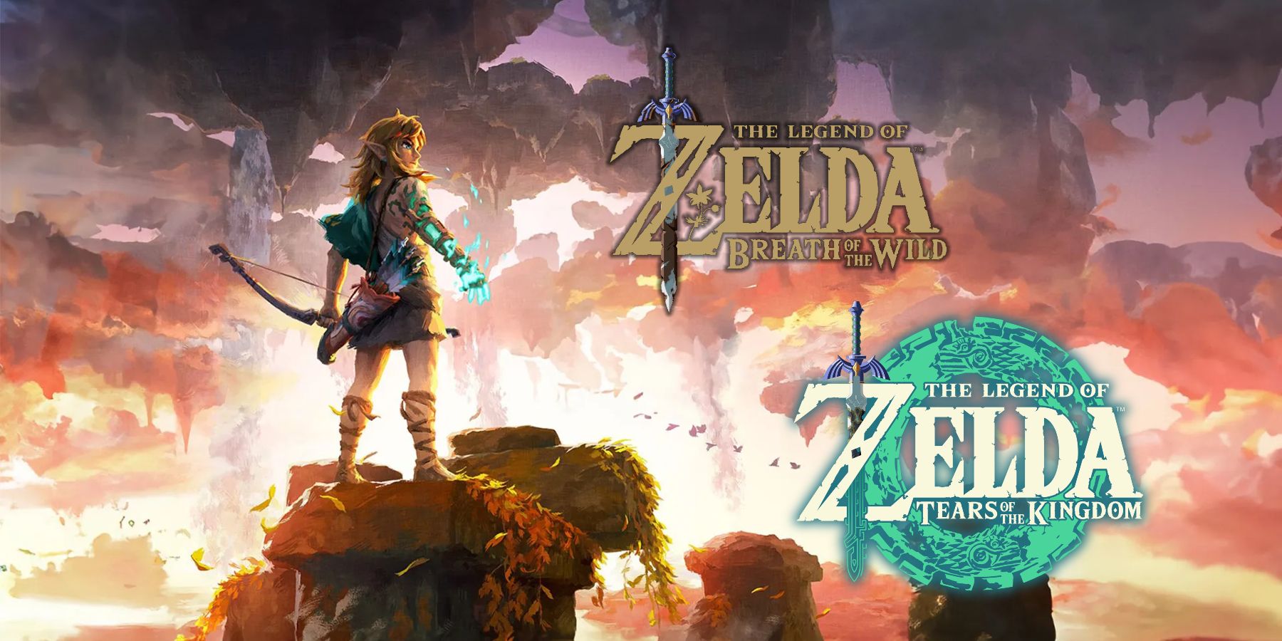 Zelda BOTW TOTK Timeline Split