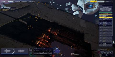 The Player Setting A Ship's Stance