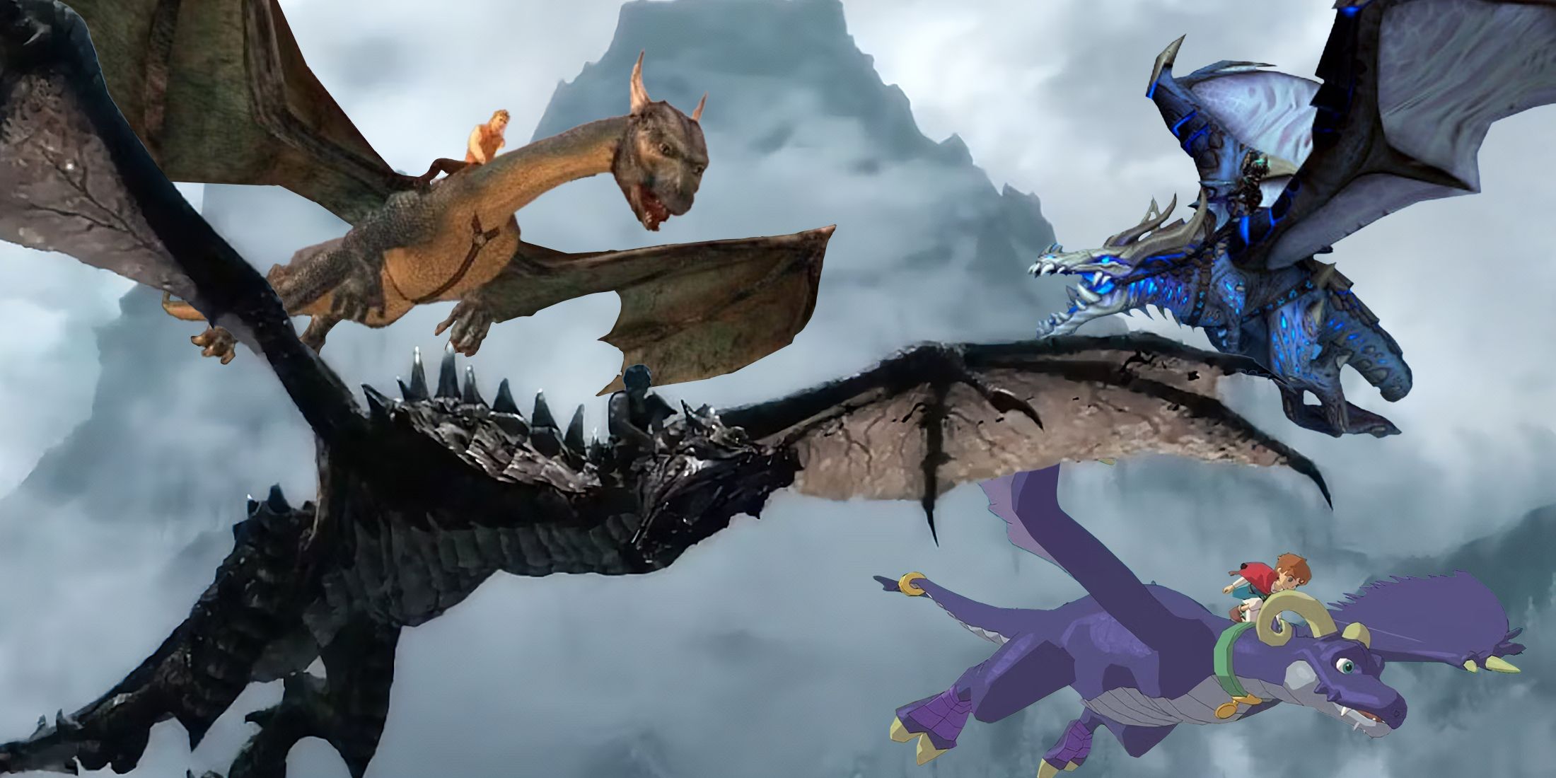 11 Video Games That Let You Ride Dragons