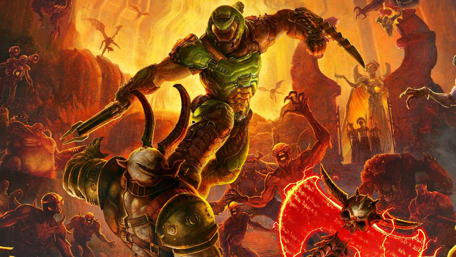 doom eternal key art