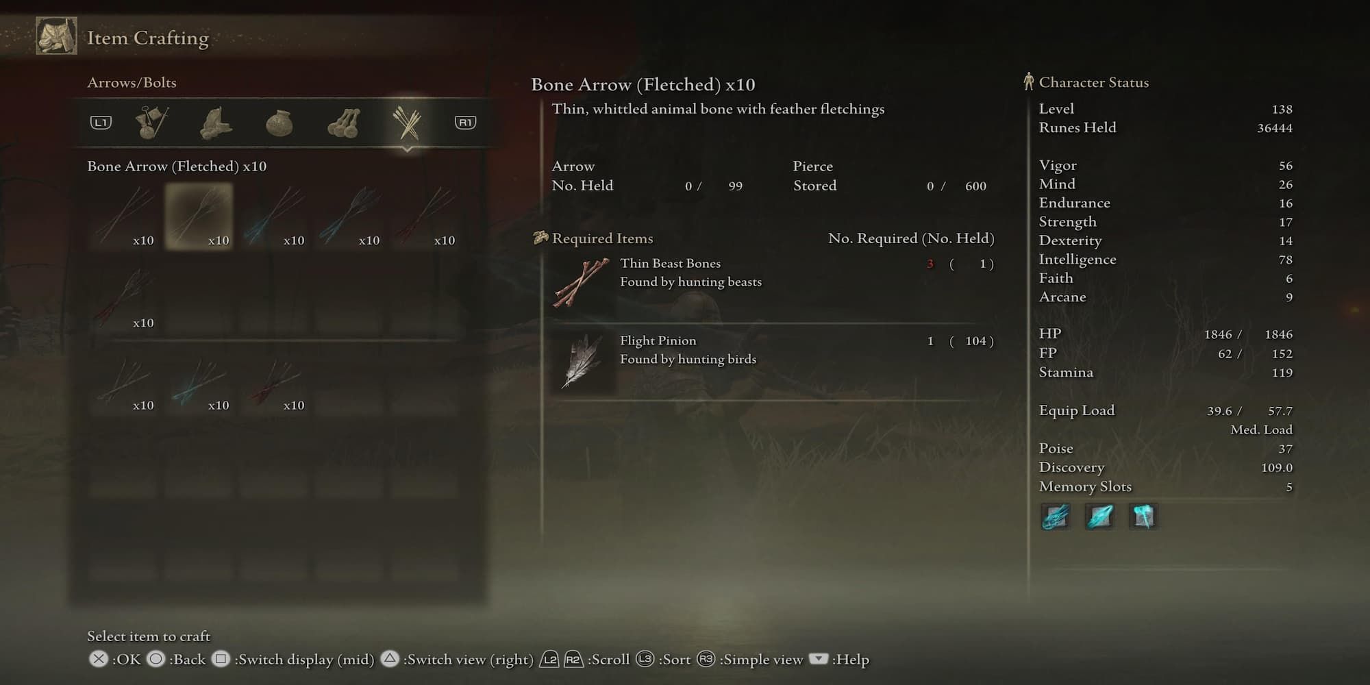 Where To Craft & Buy Arrows In Elden Ring