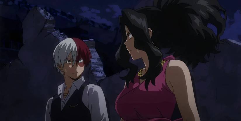 Todoroki and Yaoyorozu My Hero Academia