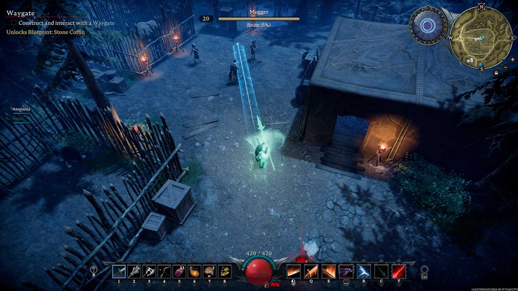 Wraith Spear skill in V Rising