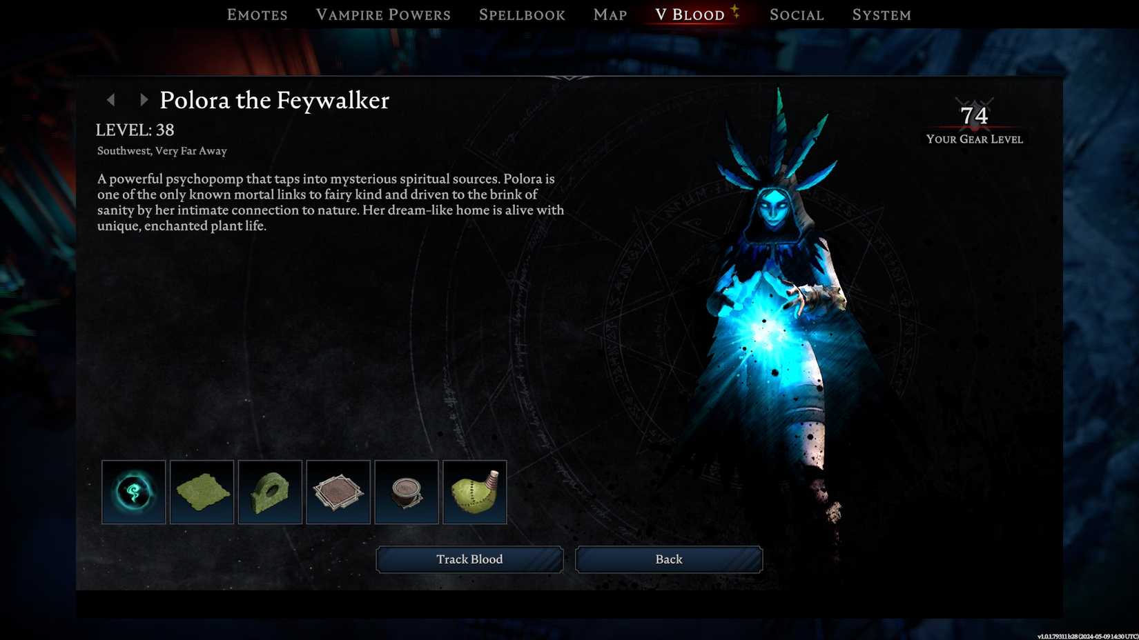 Polora the Feywalker in V Rising