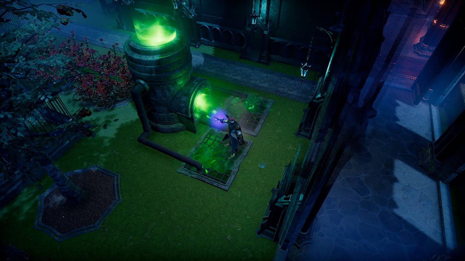 Using a Vermin Nest to farm Mutant Grease in V Rising