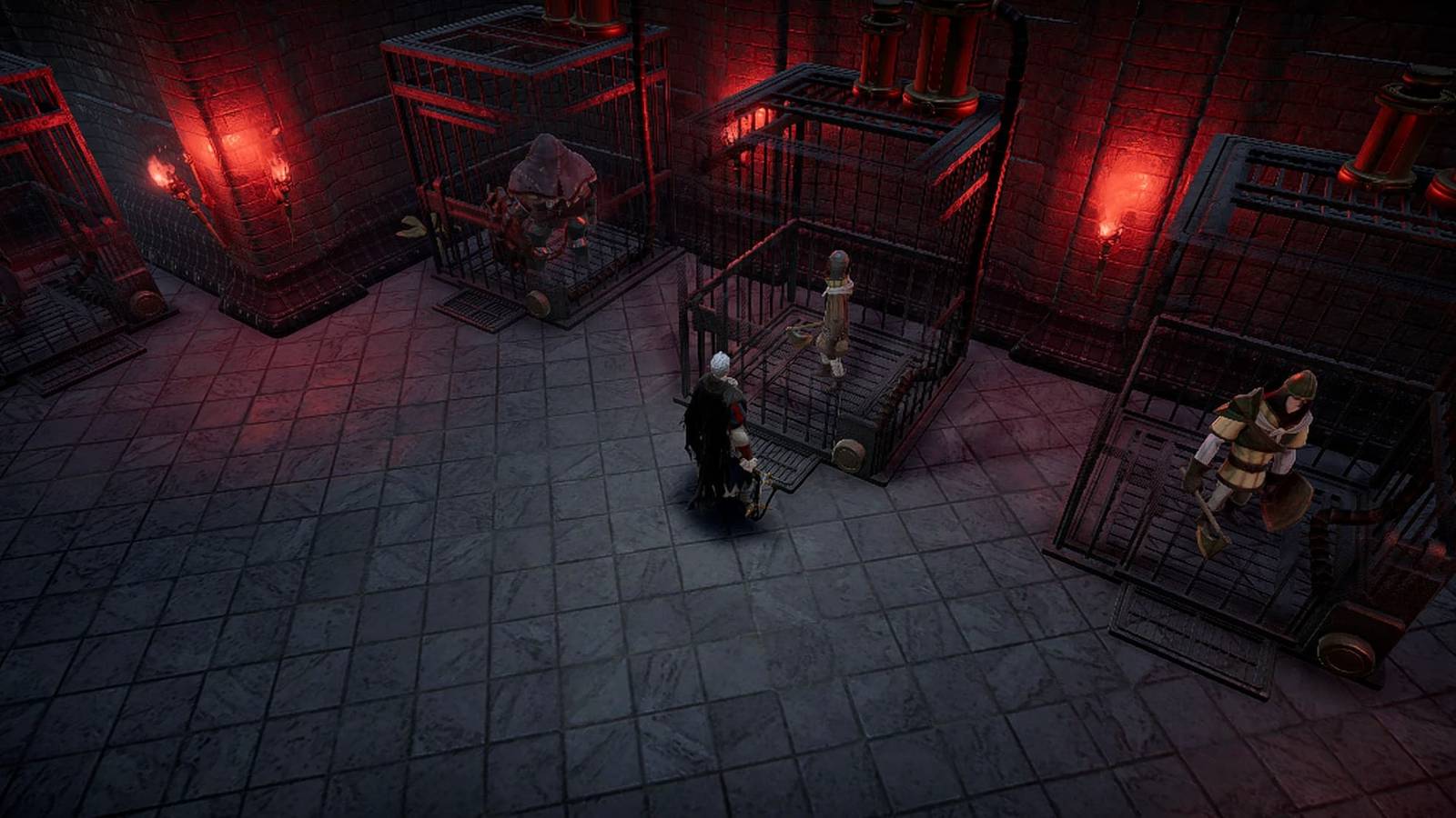 Feeding Irradiant Gruel to prisoners in V Rising