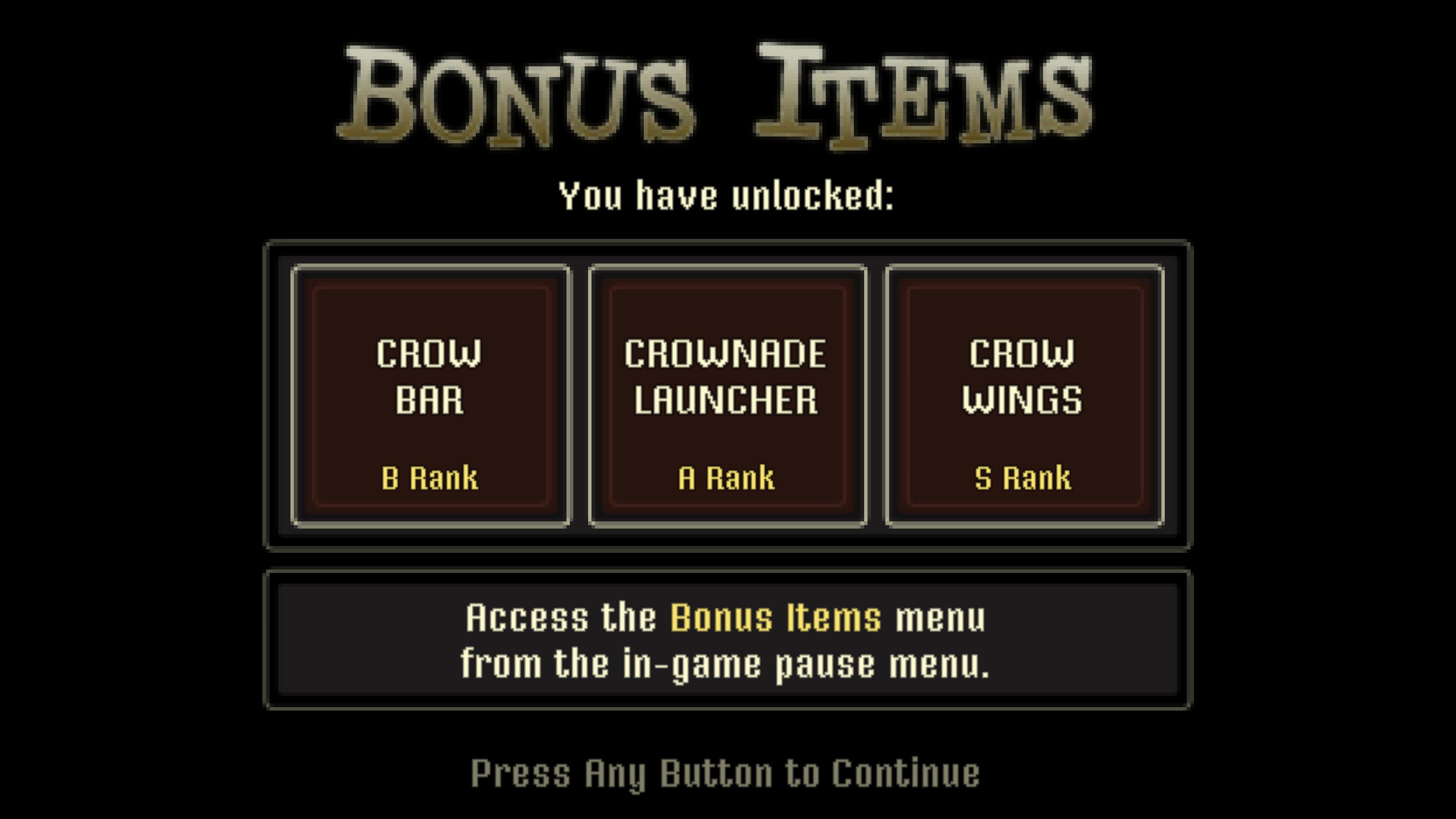 How to Get an S-Rank in Crow Country