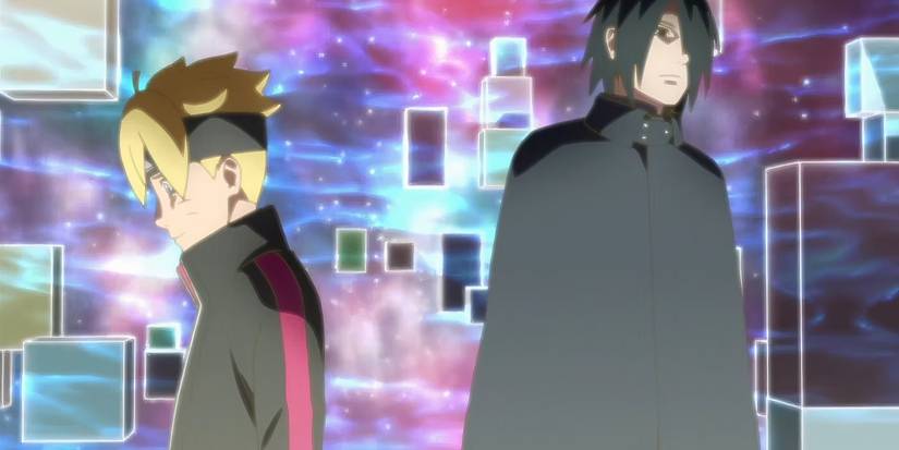 Boruto and Sasuke Time-Traveling