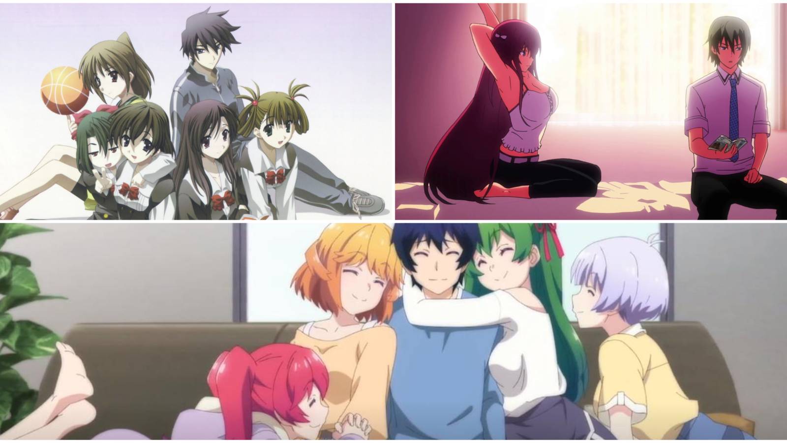 Darkest Harem Anime- School Days Fruit of Grisaia Love Flops