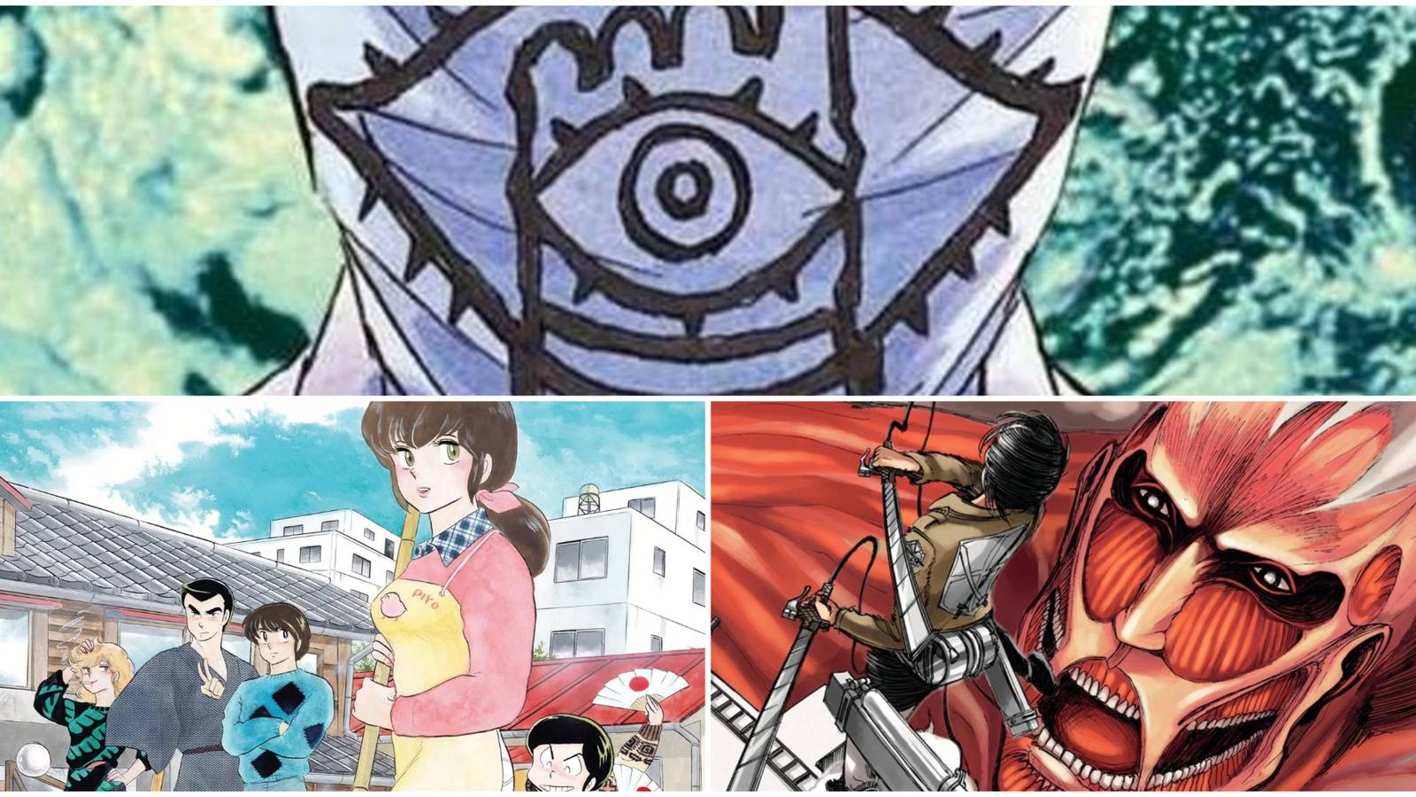 Best Slowburn Manga- 20th Century Boys Maison Ikkoku Attack on Titan