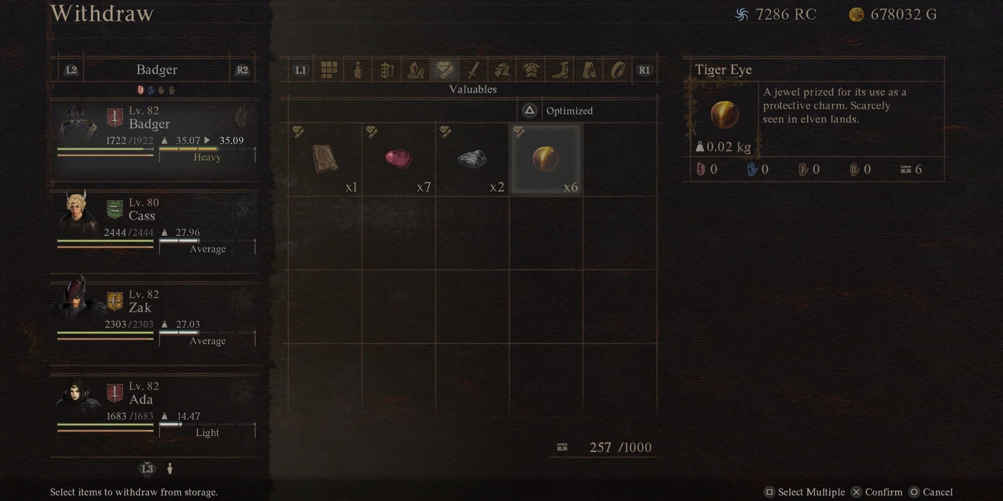 Tiger’s Eye in Dragon’s Dogma 2