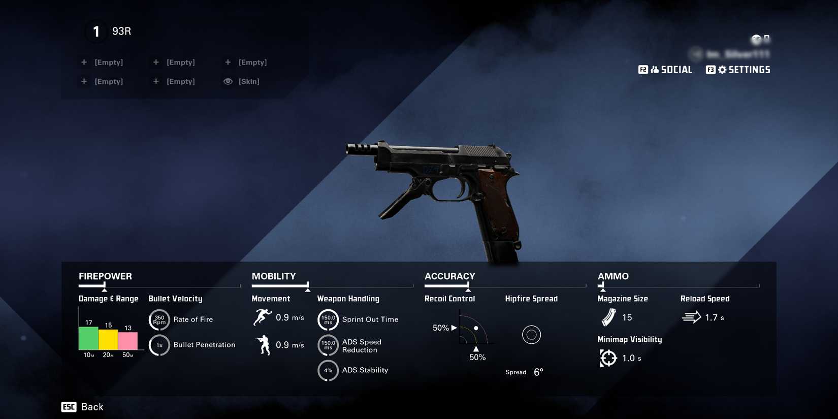 93R Stats in XDefiant 