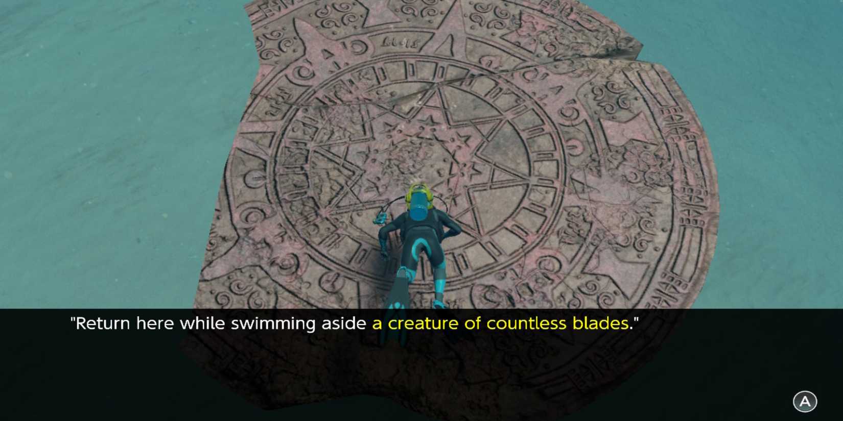 A Creature of Countless Blades Disc Puzzle Endless Ocean Luminous