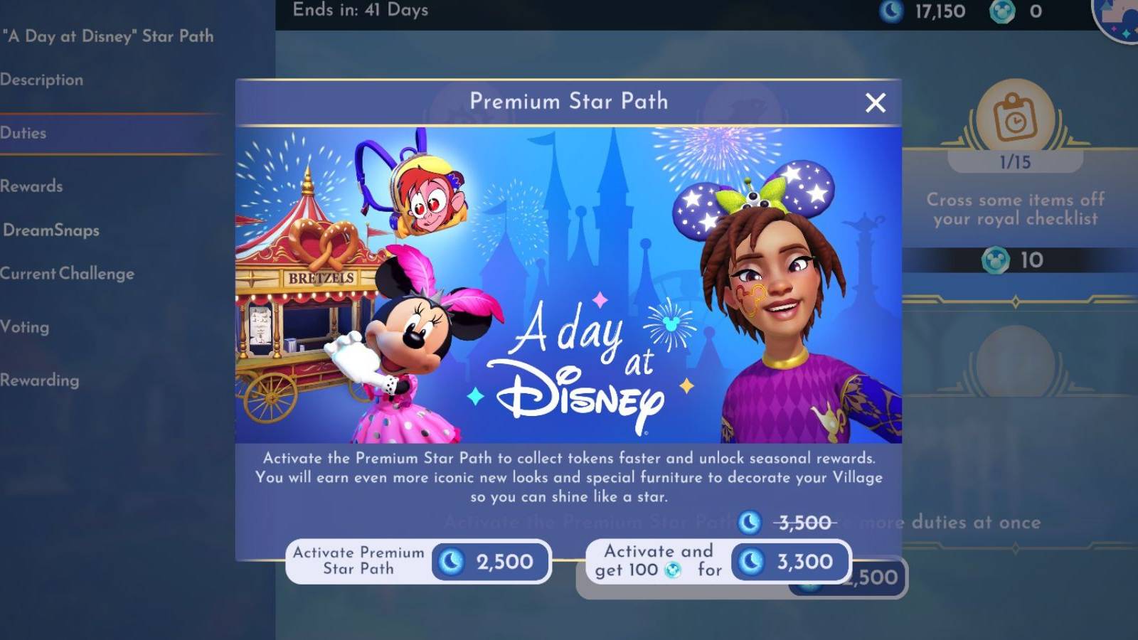 a day at disney star path ddv