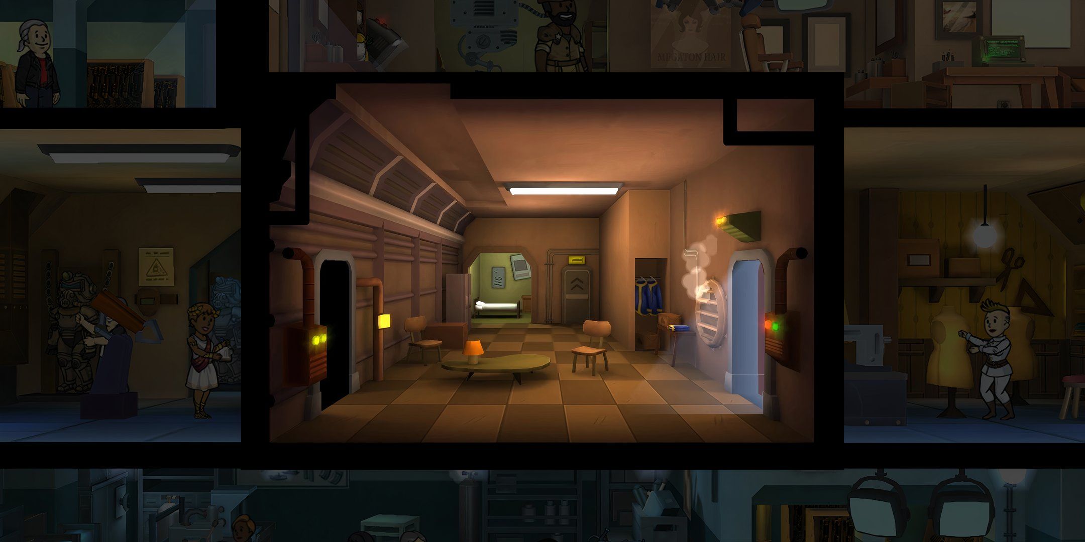 A Living Room in Fallout Shelter