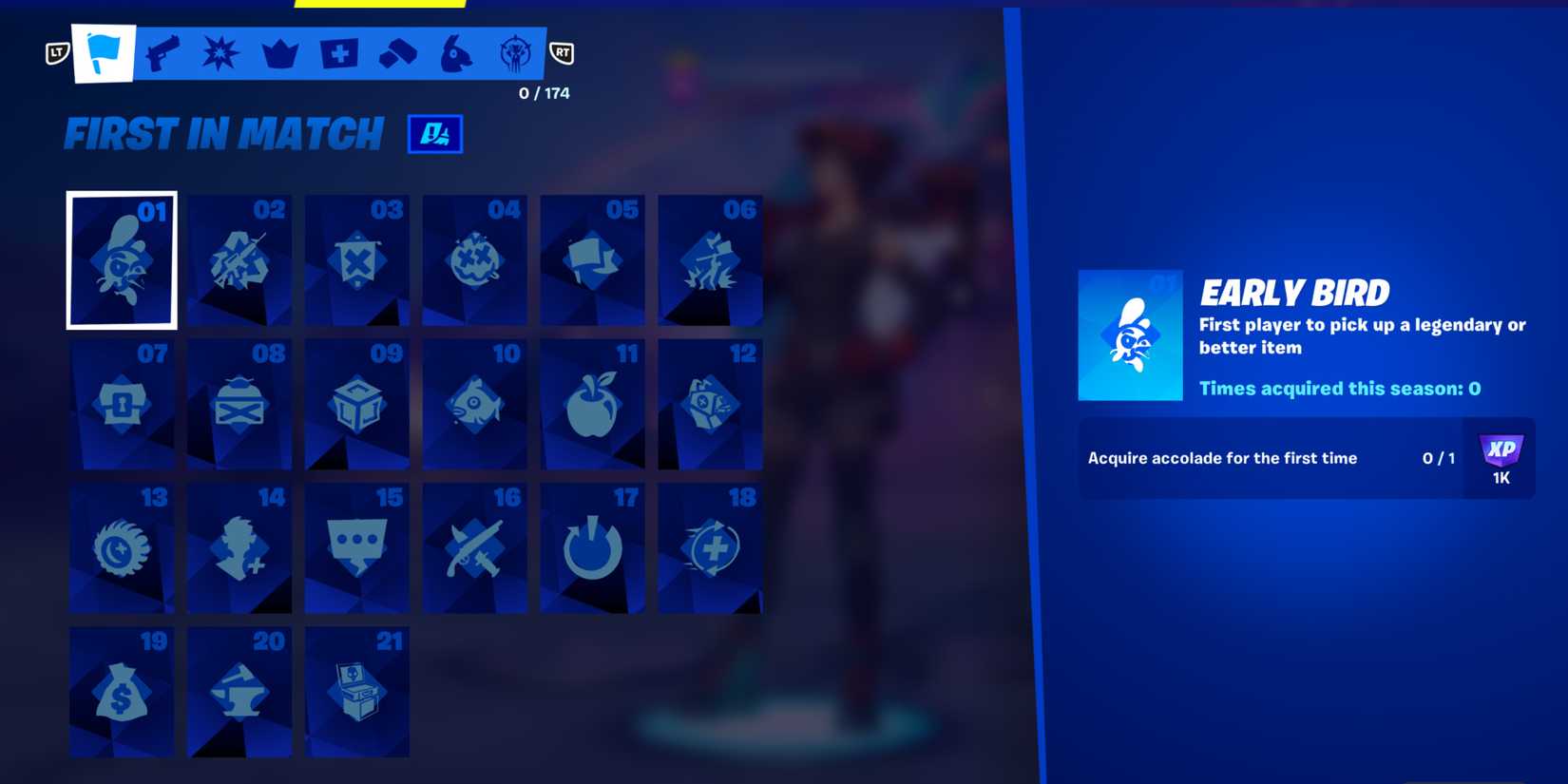 accolades screen empty fortnite