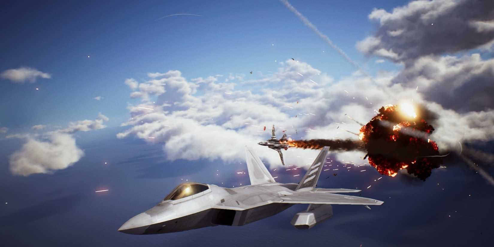 Ace combat 7 explosion