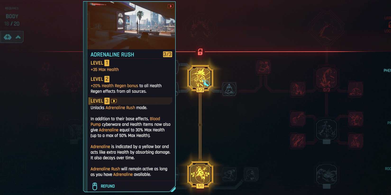 adrenaline rush perk