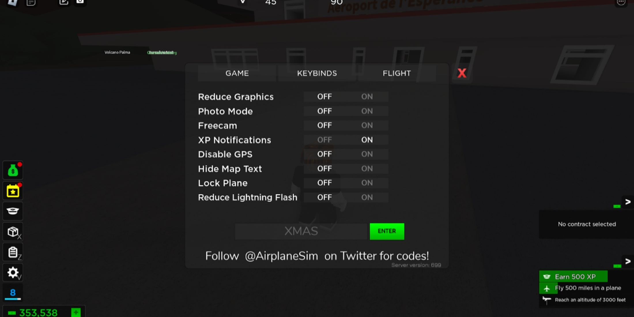 Roblox airplane simulator codes
