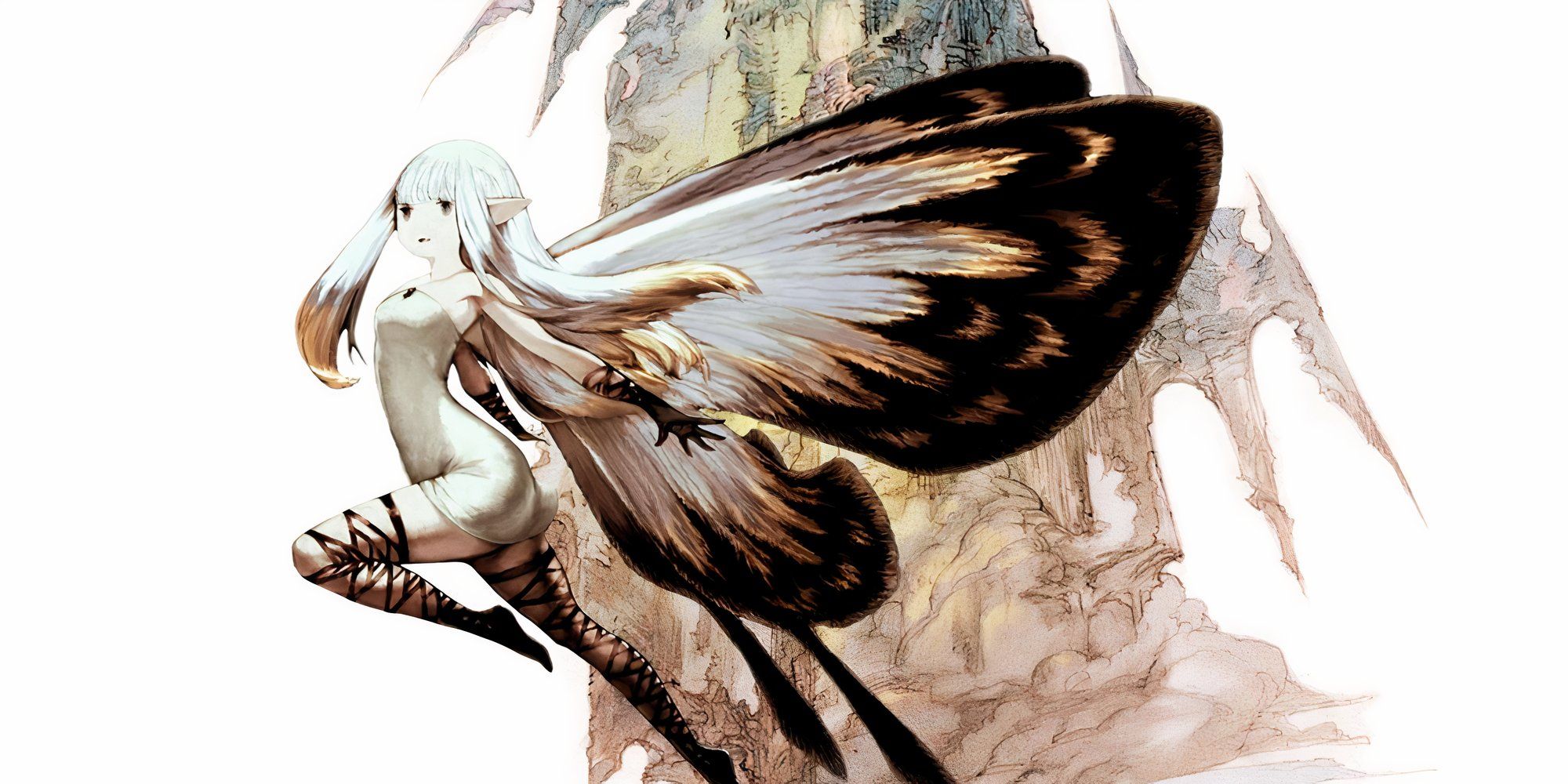 Airy artwork from Bravely Default