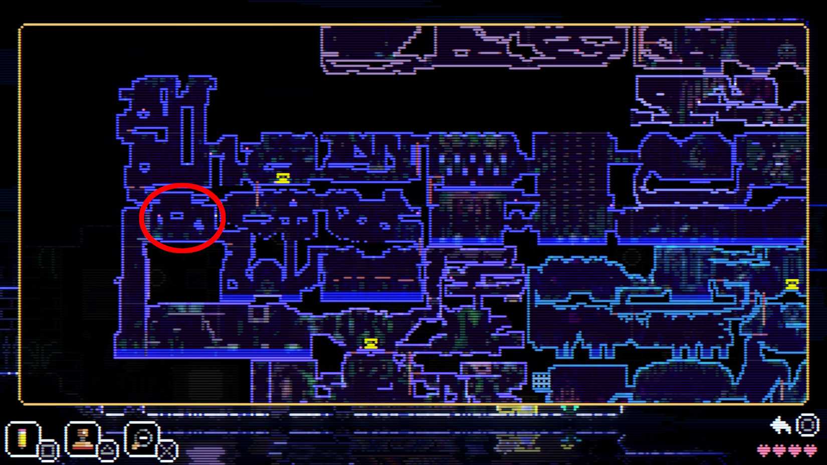 animal well flame guide