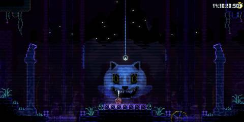 A screenshot from Animal Well